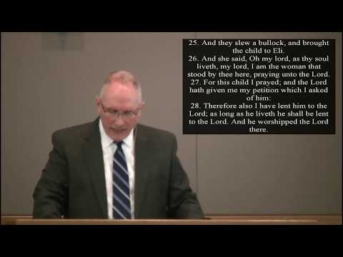 Burton Farley -  1 Samuel 1:8-2:3; Ron Holmgren - John 18:33-38