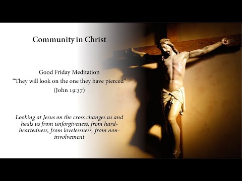 Contemplating Jesus on the Cross. A Good Friday Meditation on John 19:37. Prof Hansie Wolmarans