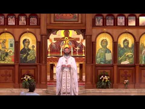 Becoming Sanctified - Luke 13:10-17,  Galatians 5:22-26; 6:1-2 - by Fr  Matthew (December 5, 2021)