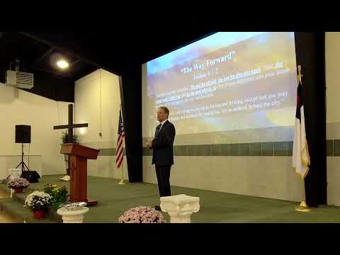 "The Way Forward" (Joshua 8:1-2) John Elleson Sunday 11AM 10/02/2022