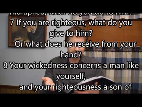 Eli Who? by Elihu (part 6 - Supreme God) - Job 35:6-8 (Manna Minutes - S1 E85 / 04-11-2015)