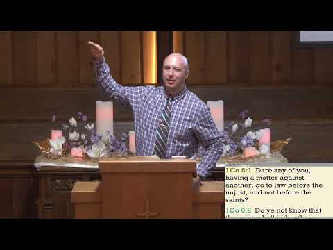 68 Judging the World and Angels - 1 Corinthians 6:1-11 (5-8-2022)