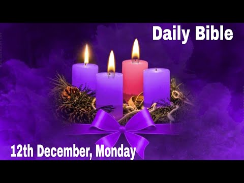 12th December, Monday// 1st Reading- Num 24:2-7,15-17// Gospel- Math 21:23-27//Daily Bible????✝️