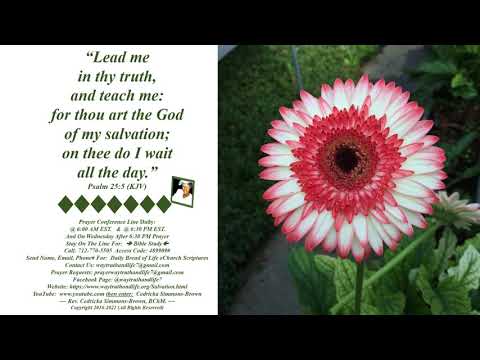 Lead Me Psalm 25:5 Rev. Cedricka Simmons-Brown