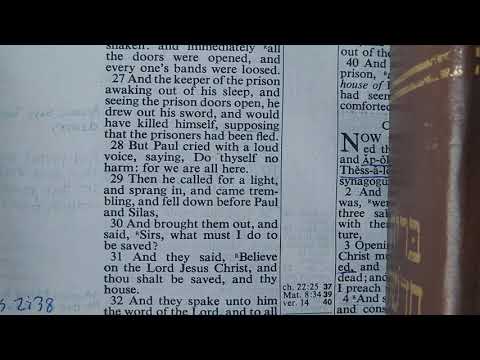 Acts 16:29. Came Trembling