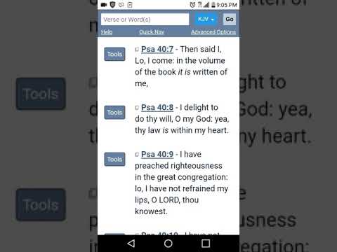 Vol.#17 Of Psalms 40:7