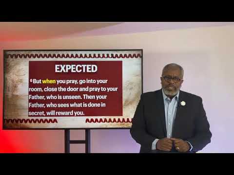 "A Call to Prayer" -  Matthew 6:6-7