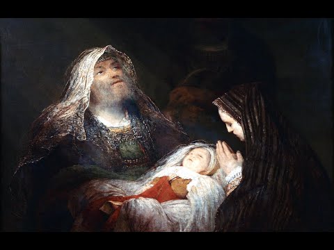 Luke 2:33-35 | Simeon's Prophecy For Mary | Bible reading for Mothering Sunday