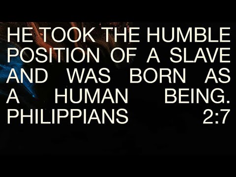 Verse of the day | Philippians 2:7 | Five minute devo