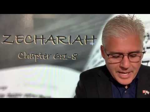 ZECHARIAH 6:1-8    4 CHARIOTS AND 2 MOUNTAINS