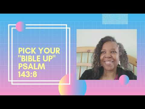 Psalm 143:8, Eternal Glory In Christ, Daily Scripture Clips, Bible Up
