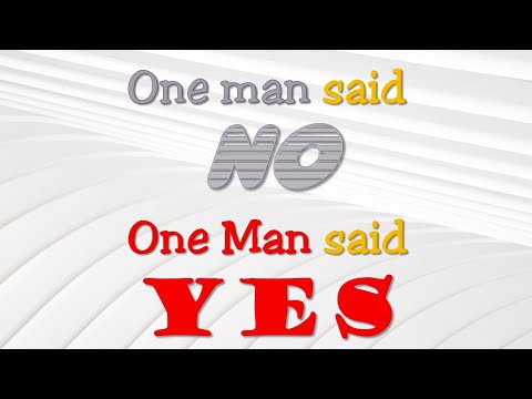 Romans 5:18-21 - one said NO One said YES - MSG & KJV - MUSIC "Longer Distance" TrackTribe