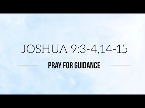 Joshua 9:3-4, 14-15