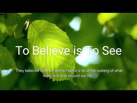 To Believe is To See  (Hebrews 11:1-3, 6-10)  Mission Blessings