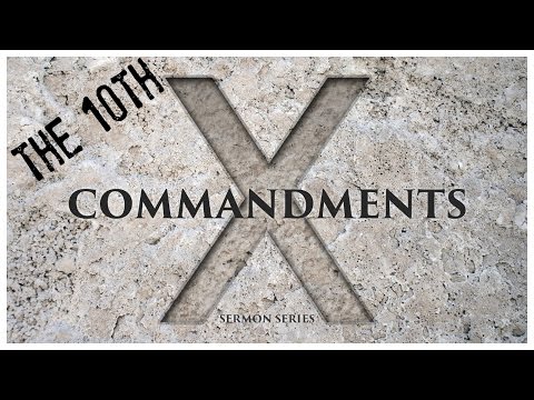 You Shall Not Covet - Exodus 20:17