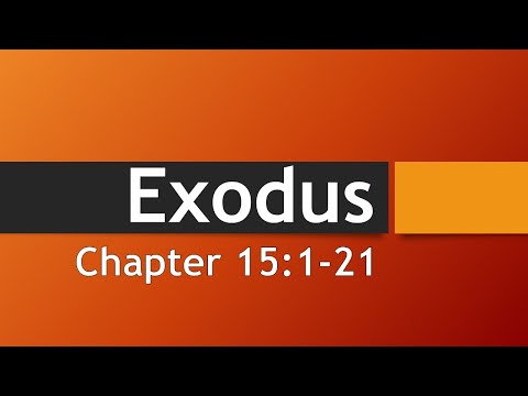 Exodus 15:1-21 : Reading the Bible with Pastor - Ep. 20