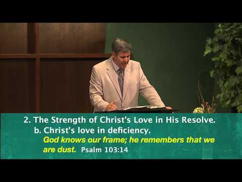 Sermon: "The Strength of Christ's Love" on John 14:3