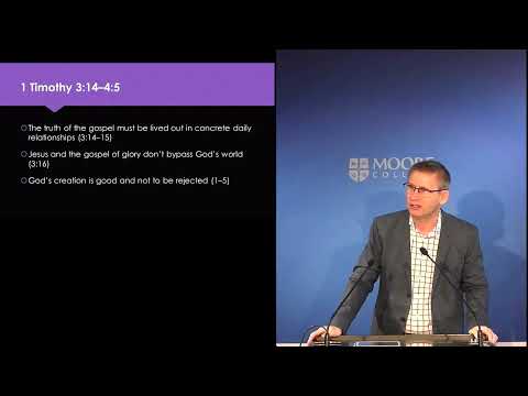 Plugged-in spirituality - 1 Timothy 3:14 - 4:5