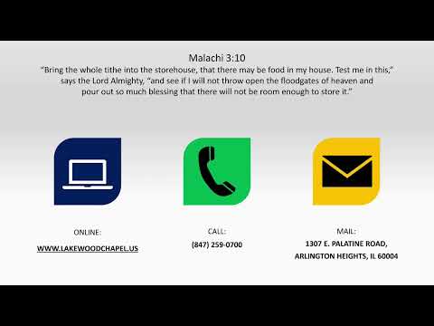 "A Higher Calling" (James 3:13-15) Sunday 8:30 AM 06/13/2021