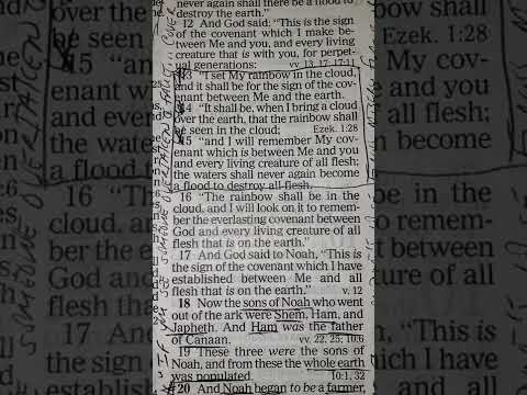Start your day with "Good Morning Scripture!" ???? ☕️ [Genesis 9:12-16]