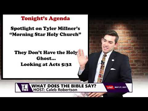 Does Acts 5:32 Say We ALL Get the Gift of the Holy Ghost? - Caleb Robertson