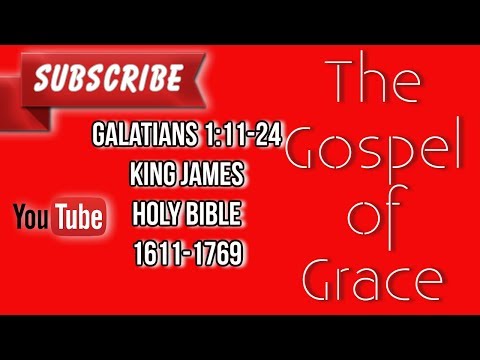 Galatians 1 :11-24 / Conclusion of the chapter