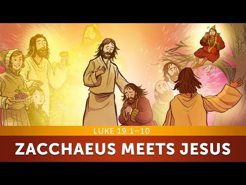 The Story of Zacchaeus - Luke 19 | Sunday School Bible Lesson for Kids |HD| ShareFaithkids.com