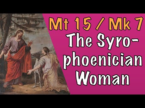 ????Did Jesus dehumanize a woman?!????? (Matthew 15:21-28 & Mark 7:24-30)