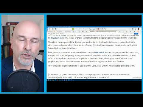 Lesson 59-Habakkuk 3:10-Thursday March 11, 2021