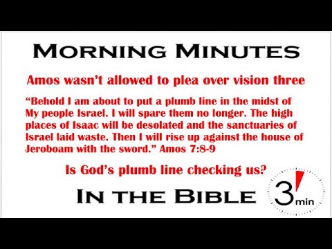 Why The Camel’s Back Broke! Amos 7:1-9