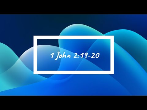 1 John 2:19-20