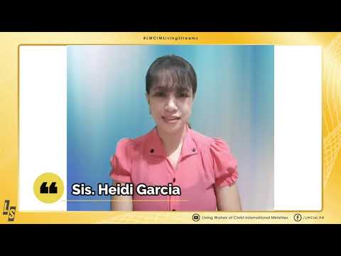 2021 March 23 - LIVING STREAMS: Psalms 104:6-9