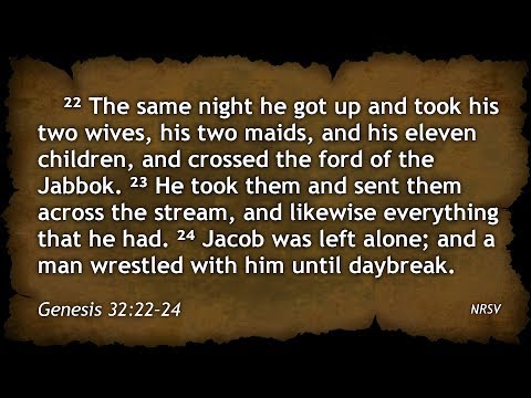 Genesis 32:22-24, Chaos in the Desert (7/29/18)