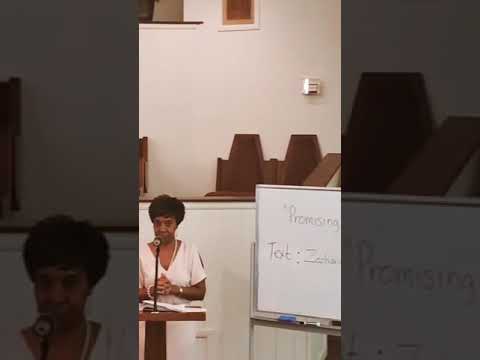 Mt. Zion Sunday School 5/10/2020 - PROMISING PEACE - Zechariah 8:1-17 - Laura Hunt teaching