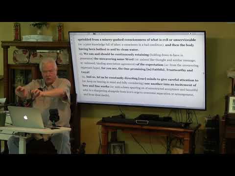 2-11-22 In The Reading Room - Hebrews 10:25-27