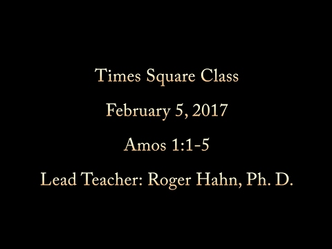Amos 1:1-5