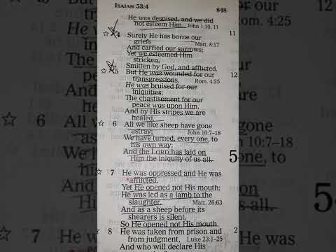 Start your day with "Good Morning Scripture!"[Psalm 30:2, Jeremiah 17:14, Isaiah 53:5, 1 Peter 2:24]