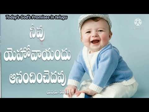 Today's God's Promises in telugu|Today's God's Promises in telugu|Isaiah 58:14