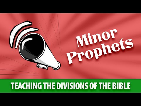 Teaching The Divisions of The Bible: Minor Prophets | Sunday School Solutions