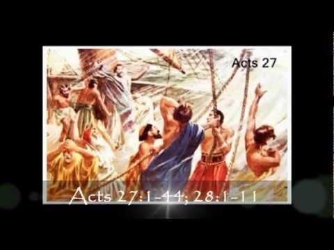 ACTS 27:1 - 28:1-11 --- The providential shipwreck in Malta of St Paul and St Luke