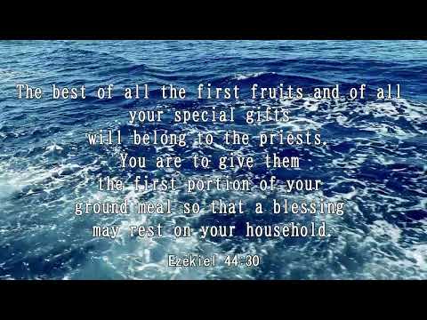 iway bible verse (Ezekiel 44:30)