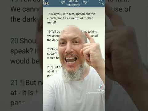 Leveling Flat Earth - Part 20 - Job 37:18 The Clouds are Like a Mirror?