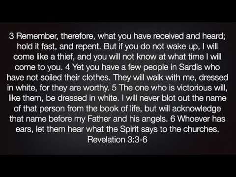 Revelation 3:3-6 - SD 480p