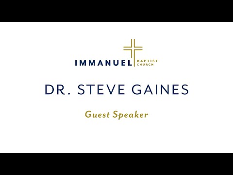 09-26-21 | Acts 2:40-47 | Dr. Steve Gaines