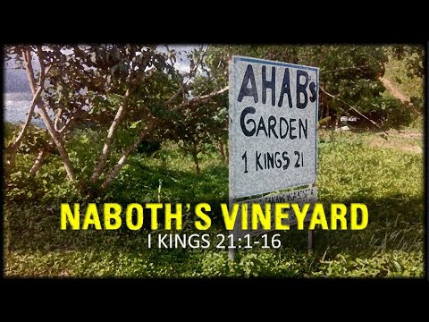 1 Kings 21:1-16 | Naboth's Vineyard