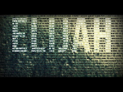 Sermon - 1 Kings 17:1-16 - Elijah - Running on Empty