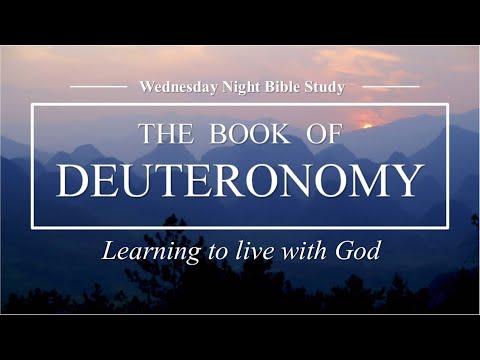 Wednesday 12-14-22  Deuteronomy: A People Puritanical  Deut 23: 1-25