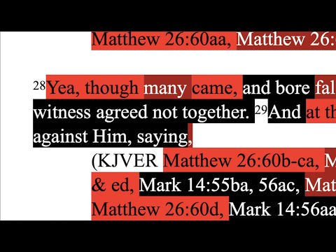 659. False Witnesses Desired. Matthew 26:59-60, Mark 14:55-57