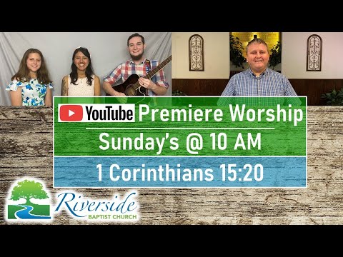 4-12-20 – 1 Corinthians 15:20 – Easter Worship Service