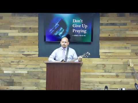 Don't Give Up Praying.  1 Kings 18:43-45